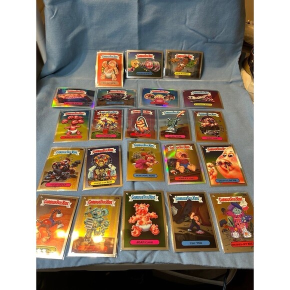 2022 Topps Chrome Garbage Pail Kids Complete Puzzle lot of 22 - Picture 1 of 8